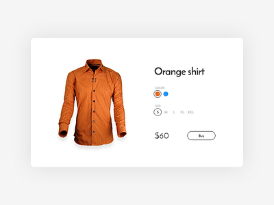 Customize Product (Daily UI #033)