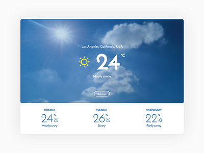 Weather (Daily UI #037)