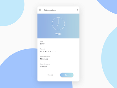 Alarm alarm design minimal photoshop ui uiux user experience user interface ux visual design web web design