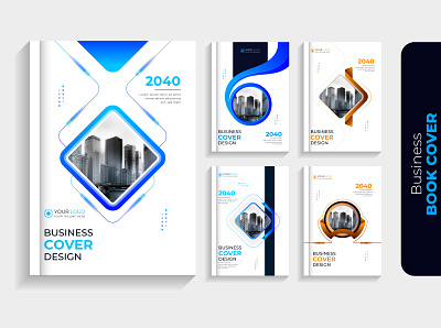 Corporate Business Cover Design Set annual cover annual report book cover branding business cover corporate cover design flyer graphic design