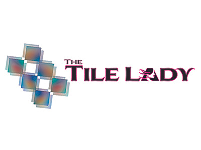 The TILE LADY branding design graphic design logo typography