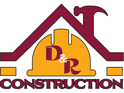 D&R Construction LOGO branding graphic design logo typography vector