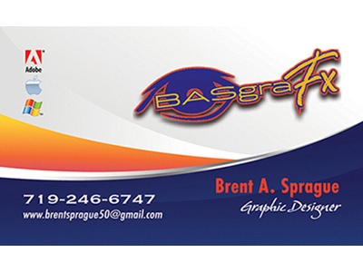 BASGRAFX Business Card - with Original Logo