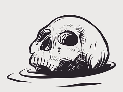 Skull Doodle adobe draw doodle skull