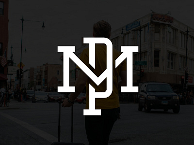 M+P monogram? brand logo logotype monogram streetwear typograph white