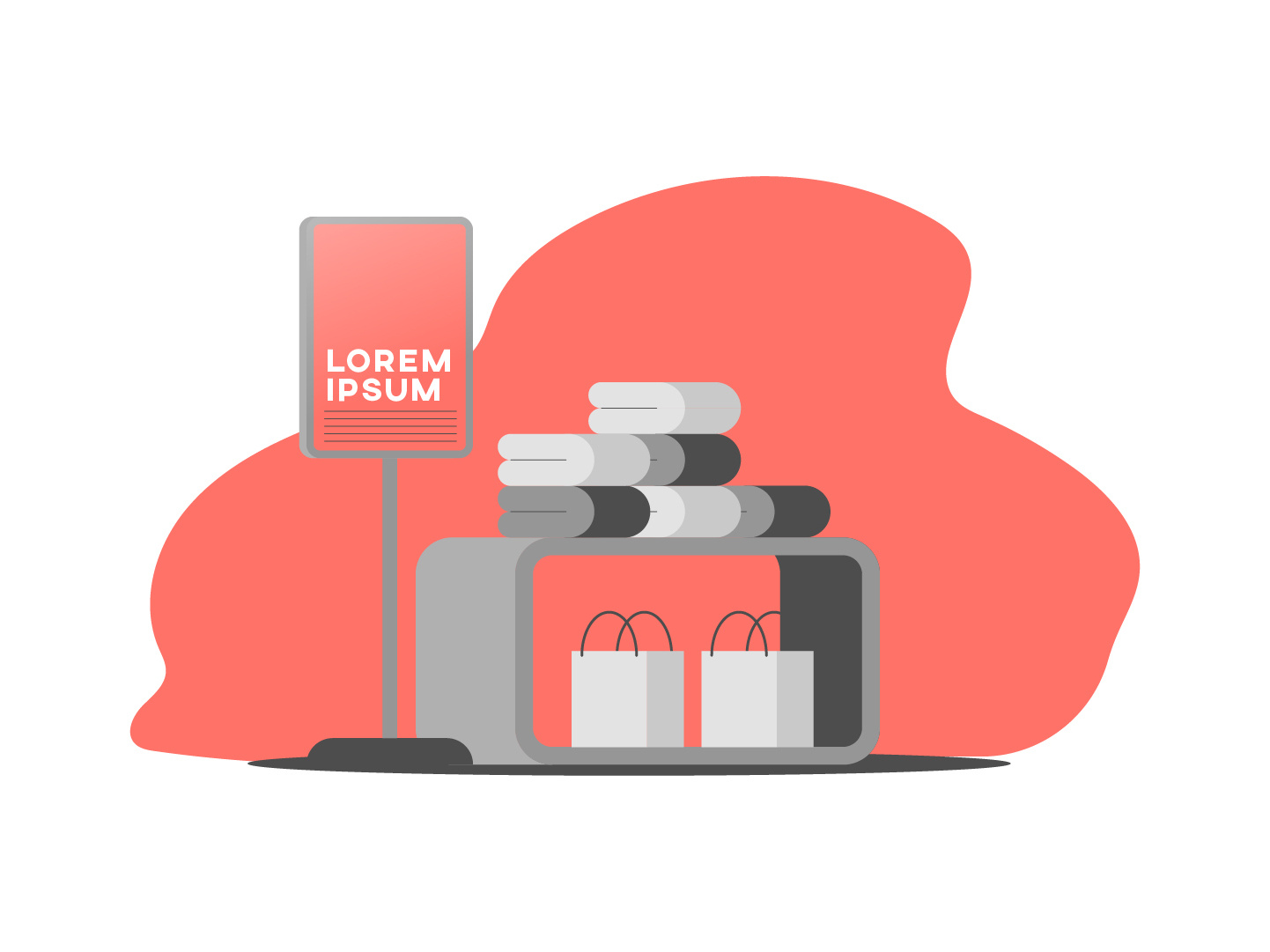 A visual of a Visual Merchandising by Ardhiya Febrian on Dribbble