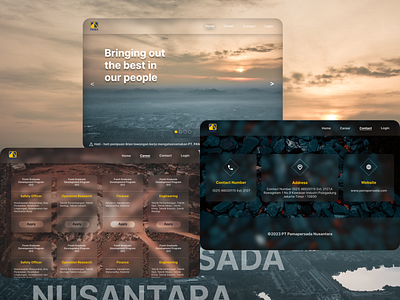 Redesign Recruitment Website PT Pama Persada Nusantara