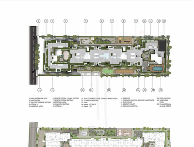 Architectural presentation- Masterplan 3d modelling architecture branding design googlesketchup illustration interior logo masterplan