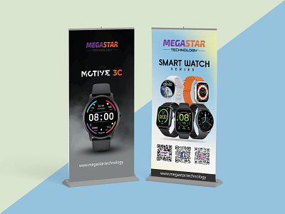 X Banner Design banner design branding gadget roll up roll up banner smart watch smart watch banner smart watch banner design stand banner stand banner design watch banner watch banner design watch x banner x banner x banner design