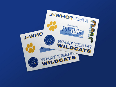 JWU Accepted Student Stickers