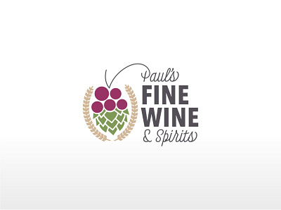 Paul’s Fine Wine & Spirits Secondary Logo