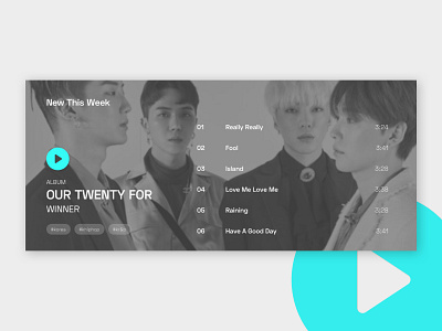 Daily UI: #009 — Music Player