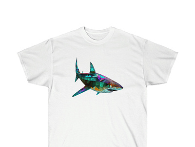 Electro Shark Tee design graphic design