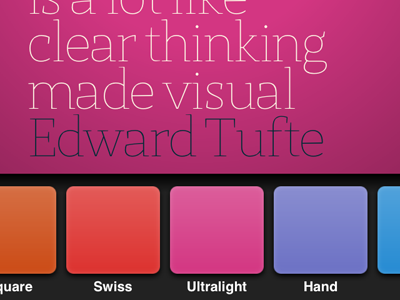 App Interface Design app interface design iphone typedesign typography