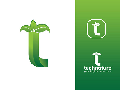 Nature Logo, Tech Logo Design. by Anisur Rahman on Dribbble