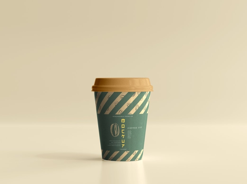 biodegradable paper cup mockups#03 by Adrian_desain on Dribbble