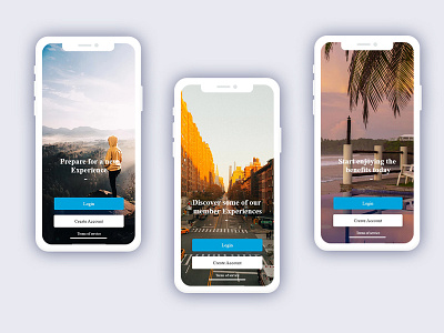 Travel story app card design designer99studio free download ios psd st louis story travel travel app uiux