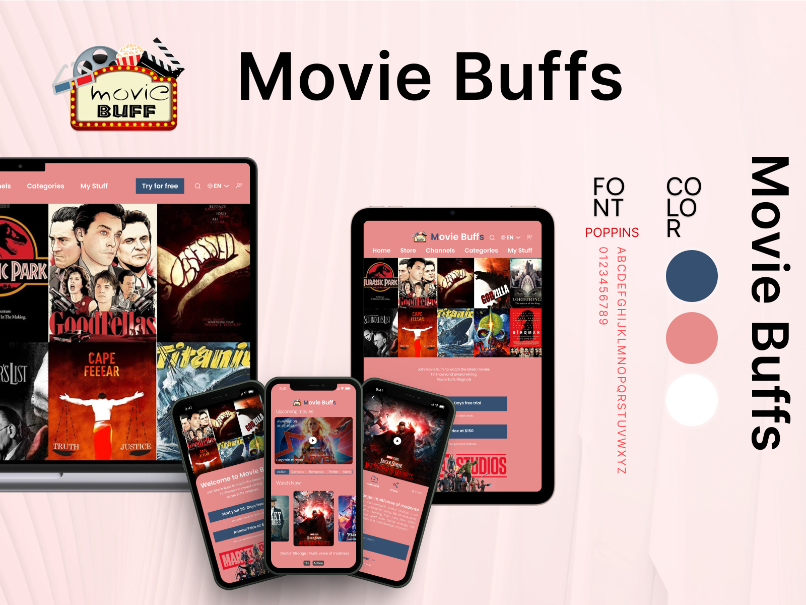 Movie Buffs by Heer on Dribbble