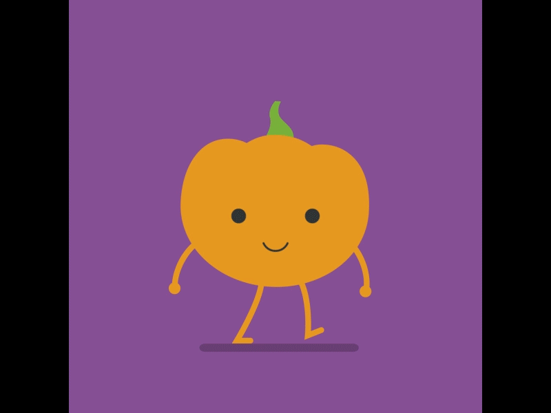 Halloween Pumpkin! animation gif gif animated gif animation motion animation motion design