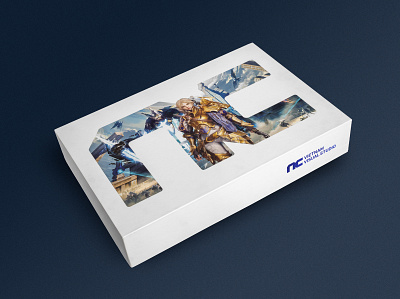 Welcome kit for NCVVS branding collageart design packaging videogame welcomekit