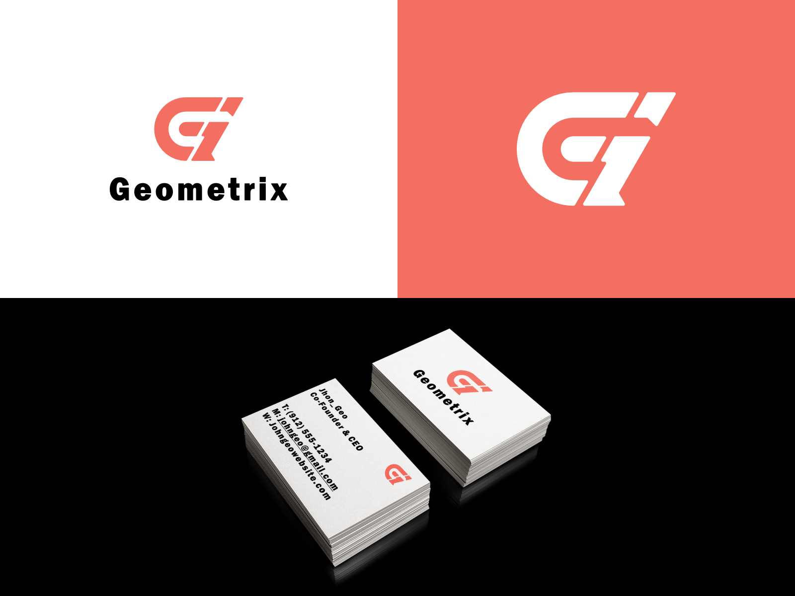 Geometrix logo concept by Logo Creative std on Dribbble