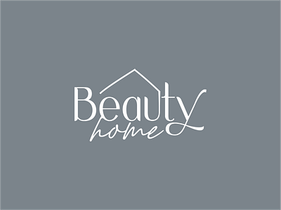 Beauty Home branding graphic design logo