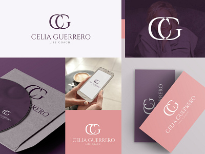 Celia Guerrero | Life Coach branding graphic design logo