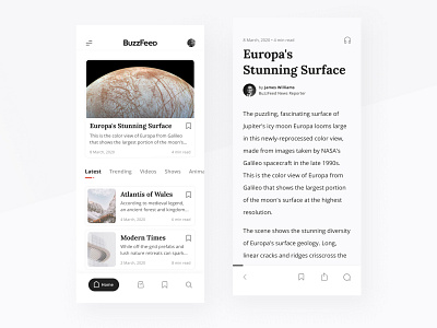 Redesign for Buzzfeed 🗞| Concept