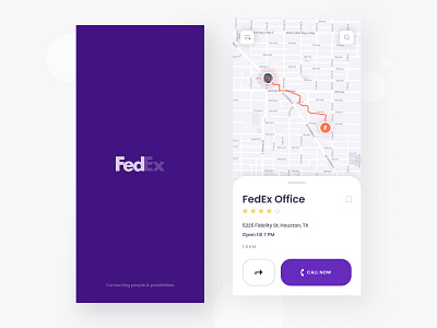 Redesign for FedEx 📦| Concept app brand design icon logo type typography ui ux vector