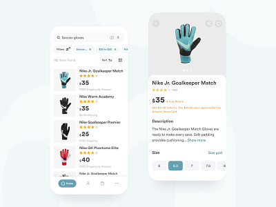 Amazon's Mobile App 🛒 | Redesign amazon app branding design m-commerce mobile redesign shop shopping typography ui ux