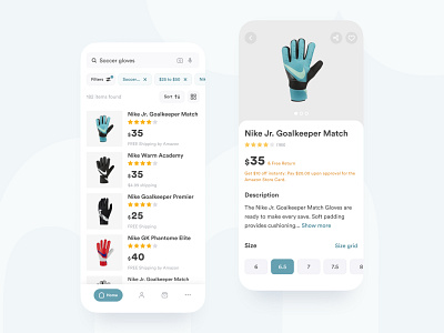 Amazon's Mobile App 🛒 | Redesign amazon app branding design m commerce mobile redesign shop shopping typography ui ux