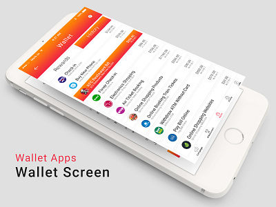 Wallet apps Wallet Screen UI Explorations