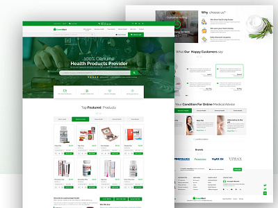 GreenMart e-commerce Website Design