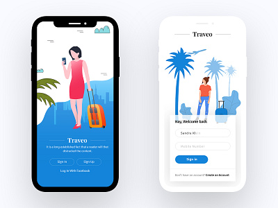 Traveo app sign in explanation