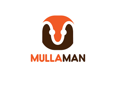 MullanMan branding design illustration logo m mobile modern services tech