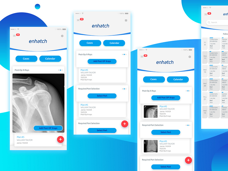 Xray Company UI UX by Mohammed I on Dribbble