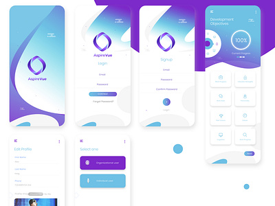 Aspire Vue Business UI UX