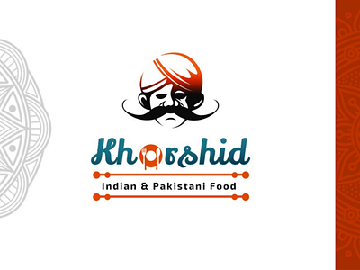 Khorshid restaurant logo logo.