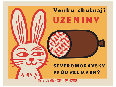 Czech ad art vector