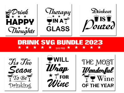 drink svg bundle 2023 3d animation app branding design graphic design illustration logo motion graphics typography ui ux vector