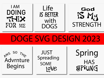 DOGE SVG DESIGN 2023 sarcastic quotes svg