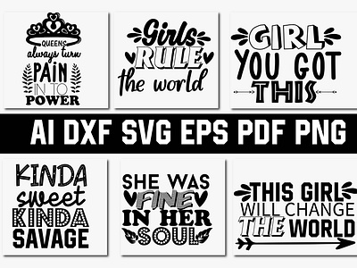 AI DXF SVG EPS PDF PNG