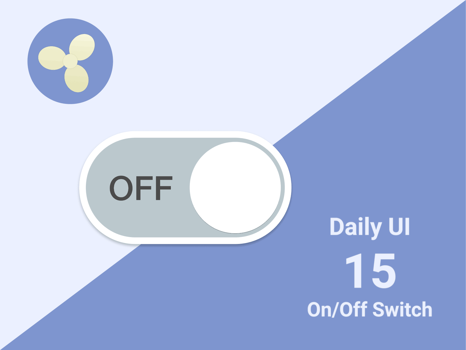 Daily UI #015 On/Off Switch