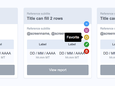 More actions mockup mockup