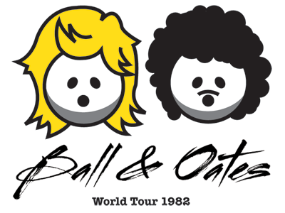 Ball & Oates bowling daryl hall john oates