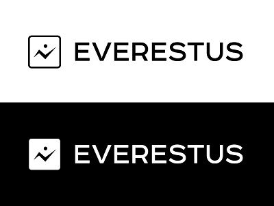 Logo Everest everest everestus logo logotype marketing mountain