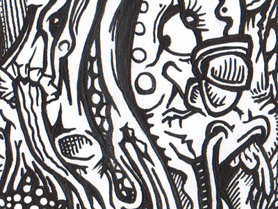 liquid surrealism acid bw ink liquid monsters sketch square sur surr surrealism tatoo