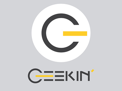 Logo Geekin' design geek logo logo design logodesign logotype type typo typography vector