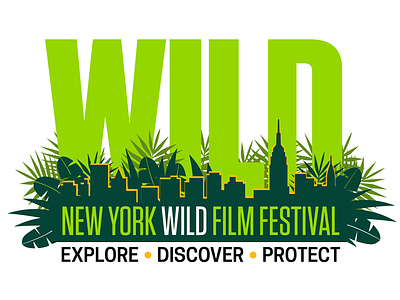 New York Wild FIlm Festival logo branding color illustration logos typography