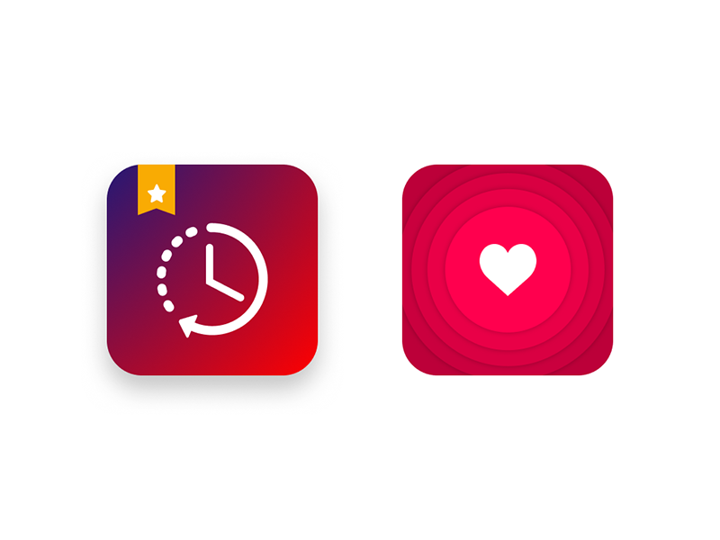 Daily UI - Day 005 - App icon flat ui ux minimal gradient dailyui challenge icon app 005